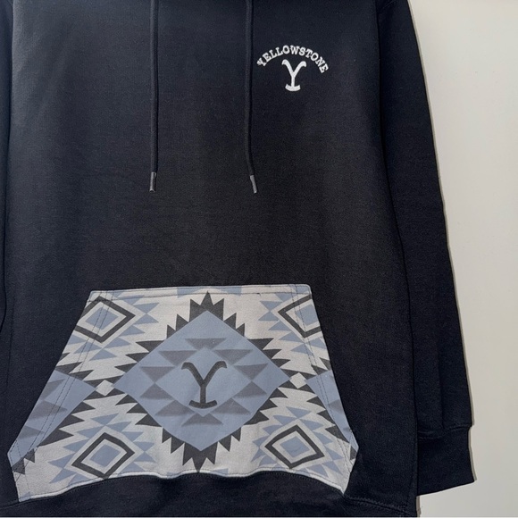 Women’s Aztec Yellowstone Hoodie - Picture 2 of 6